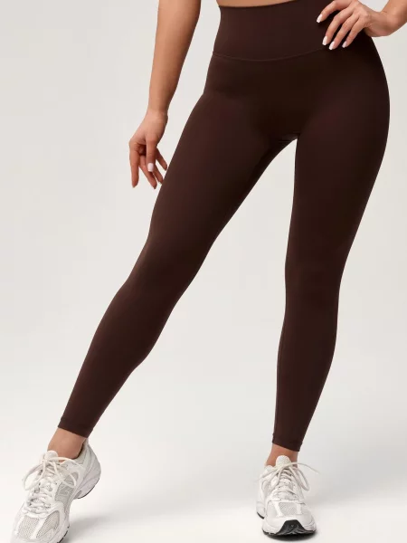 Legginsy sportowe Rough Radical Soho Long brązowe