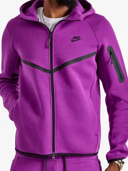 Велур бягане топ Nike със змийски принт синьо