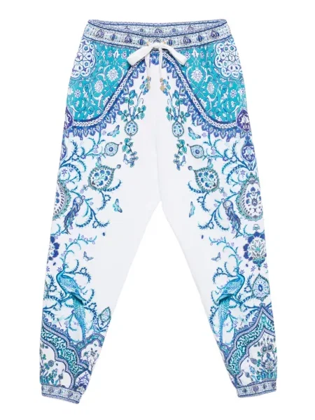 Pantaloni Camilla alb