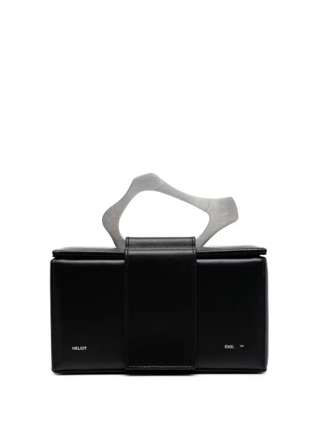 Kopertówka Heliot Emil skórzana czarna