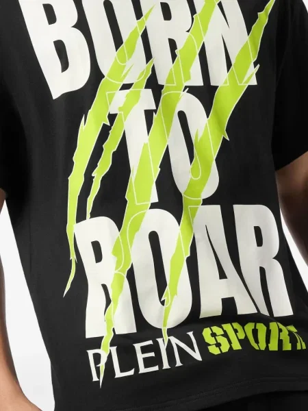 Tricou Plein Sport cu imagine negru