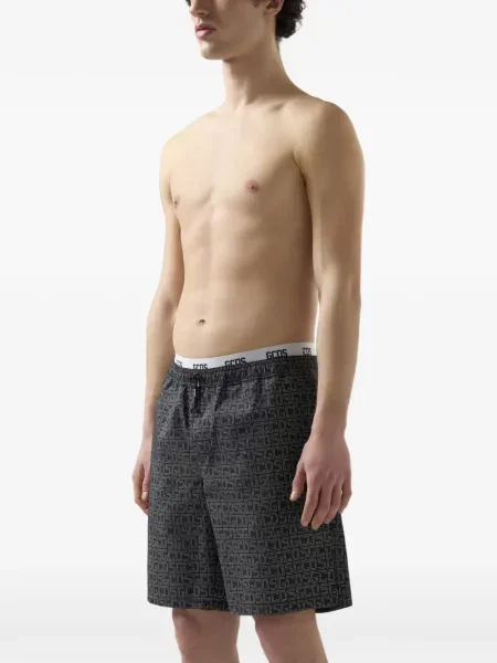 Slip de baie Gcds negru