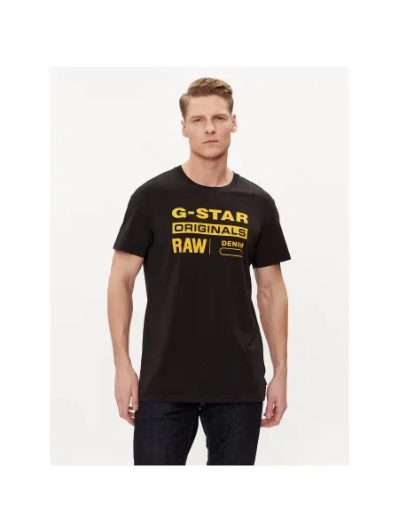 Majica G-Star Raw črna