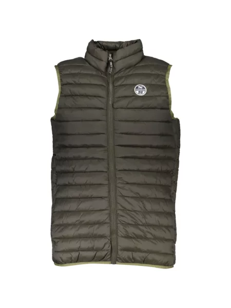 Matlasat vestă North Sails cu autograf verde