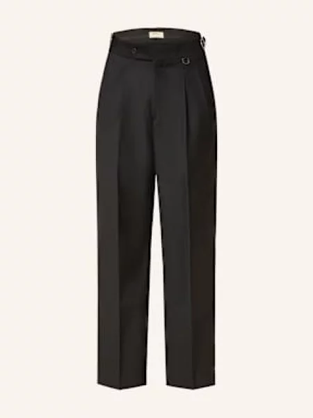 Reternity Chino Kalhoty Baggy Fit černá