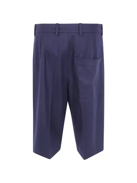 Pantaloni scurți Sofie D'hoore de lână albastru