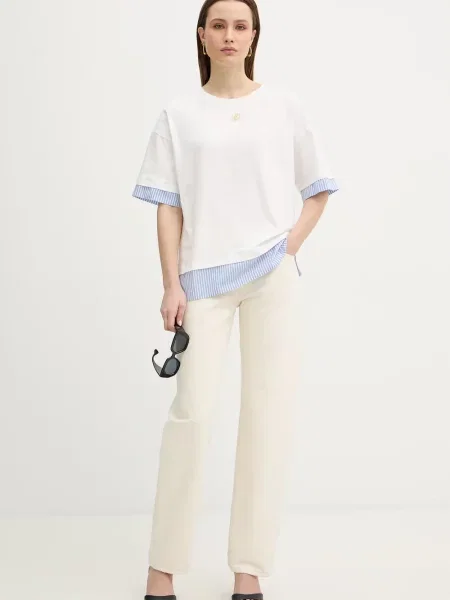Tricou Luisa Spagnoli alb