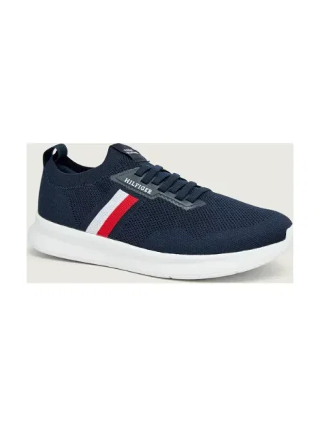 Ușor sneakerși Tommy Hilfiger alb
