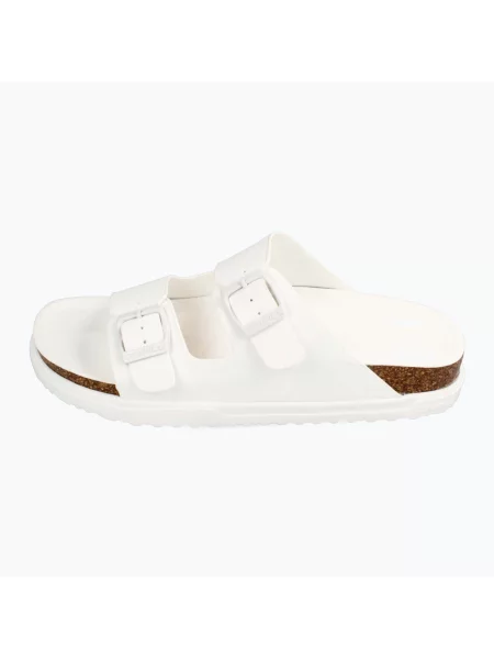 Klapki O'Neill Sandy Slider Low off white białe