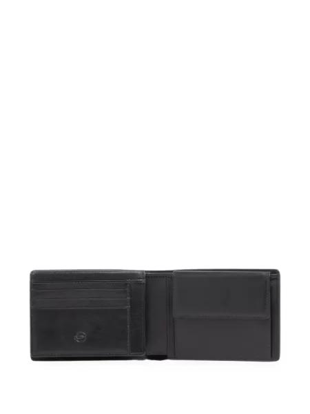 Portofel Piquadro cu autograf negru