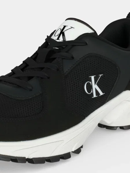 Calvin Klein Nízke tenisky HIKE RUNNER / biela čierna