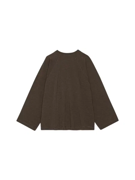 Moshi moshi mind Tričko Earth tmavě hnědá