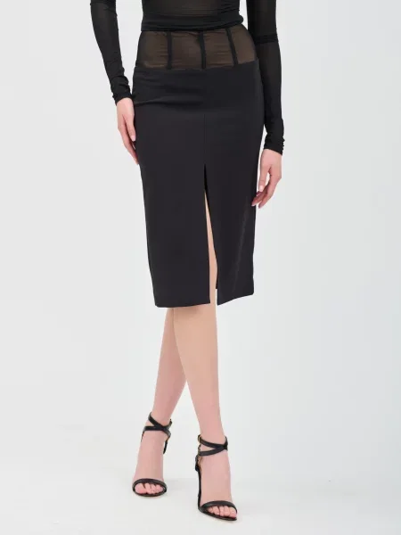 Спідниця Elisabetta Franchi чорна