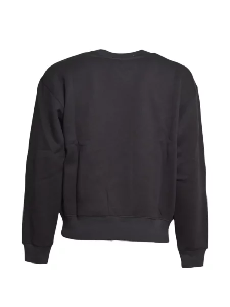 Lung pulover Our Legacy cu decolteu rotund negru