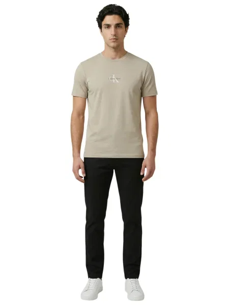 Grafic tricou Calvin Klein bej
