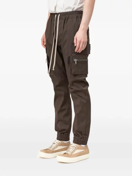 Pantaloni cargo Rick Owens maro