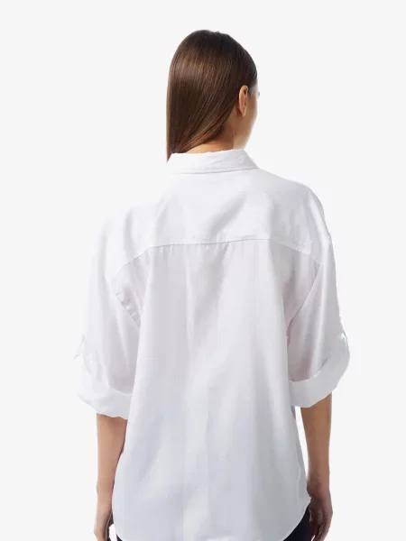 Рубашка Lacoste белая