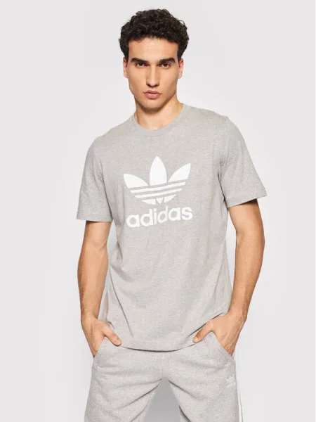 Adidas Tricou adicolor Classics Trefoil gri