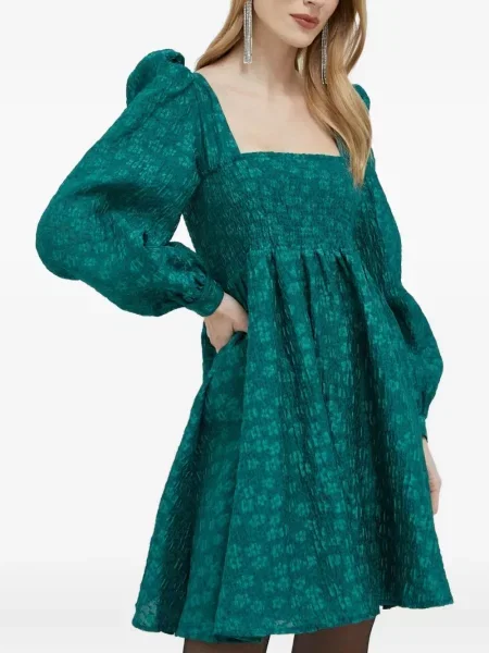 Rochie mini Custommade de costum verde