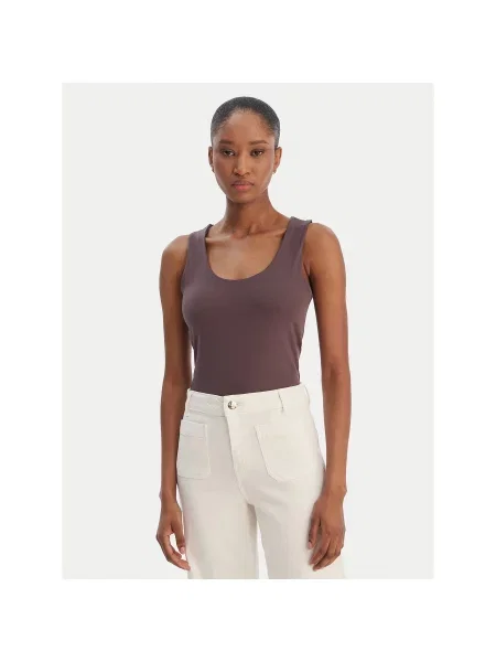 Marella Felső Emme by Marella Tiglio Slim Fit barna