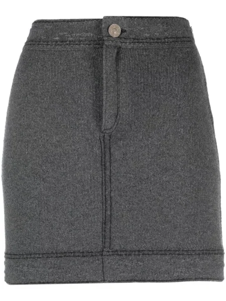 Spódnica jeansowa Barrie szara