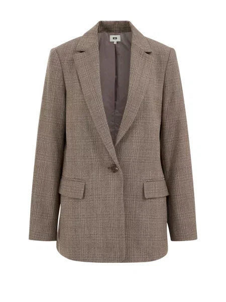 WE Fashion Sacou mokka / deschis maro