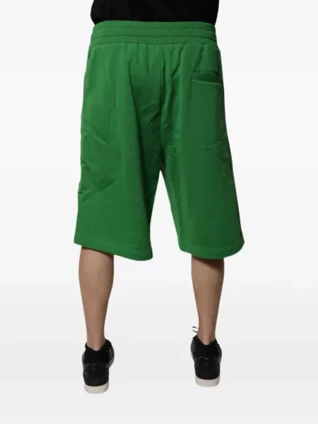 Pantaloni scurți Dolce & Gabbana cu cordon verde