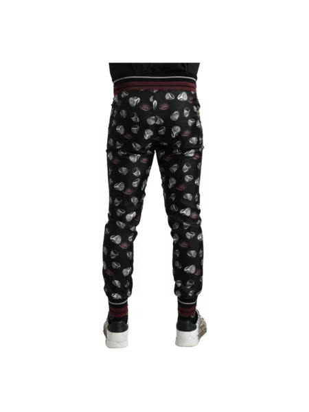 Spodnie dresowe Dolce And Gabbana czarne