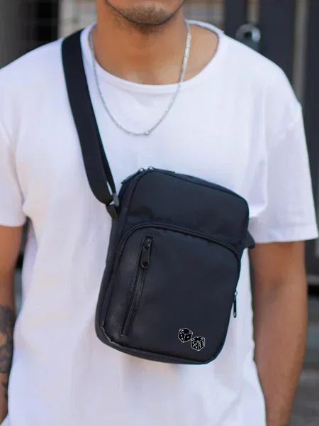 Сумка через плечо Without черная