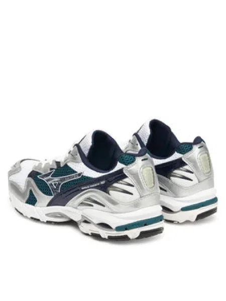Topánky Mizuno Wave Rider 10 white/baritone blue/deep teal biela