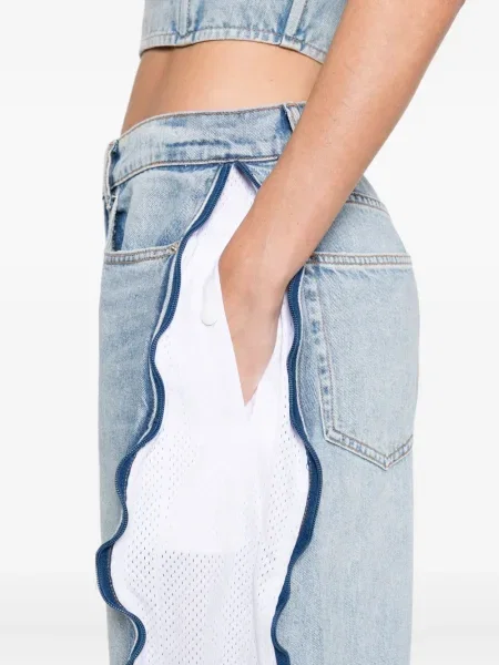 Blugi Alexander Wang plasă albastru