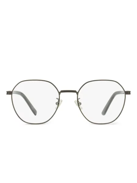 Ochelari de soare Zegna cu imprimeu geometric gri