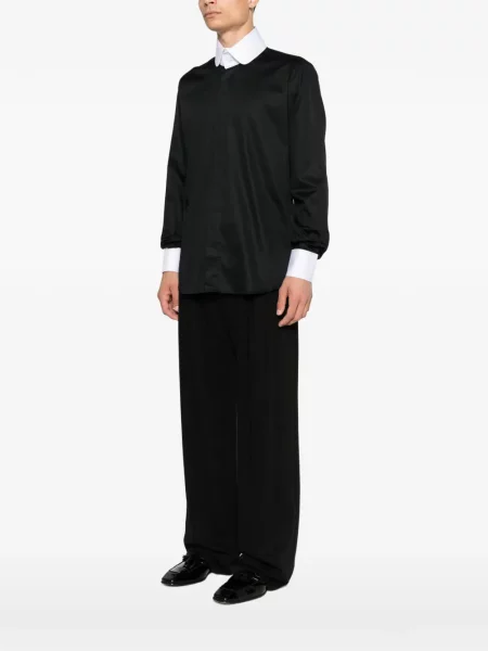Gulerat cămașă Karl Lagerfeld negru