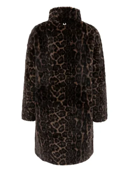 Palton Apparis cu model leopard maro