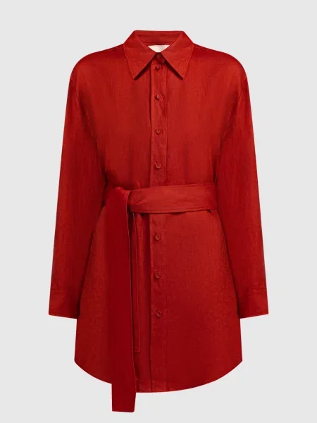 Рубашка Max & Co красная