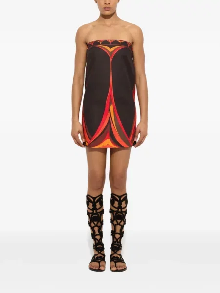 Rochie Pucci de in cu imagine negru