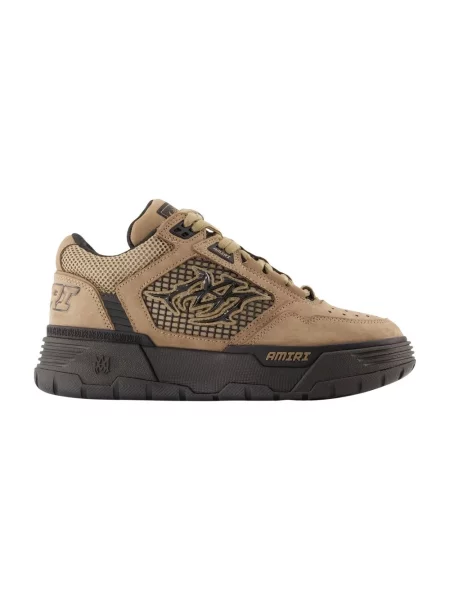 Sneakersy Amiri skórzane brązowe