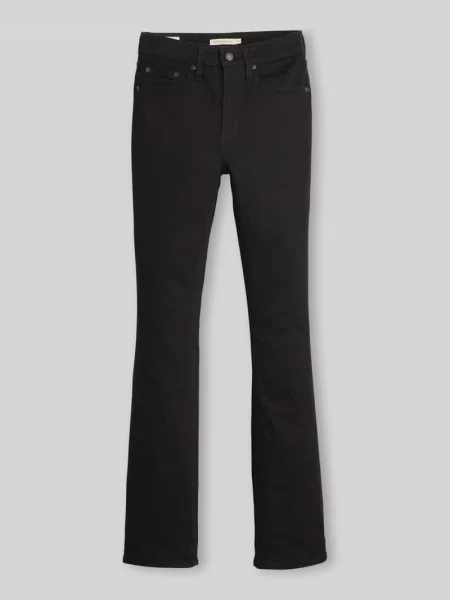 Jeansy bootcut z mieszanka bawełny w 5 kieszeni Levi's® 300 czarne