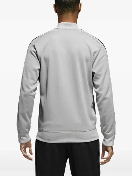 Strečové vícebarevný polotričko Adidas s autogramem šedé