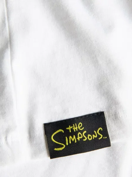 Reserved Футболка The Simpsons білий