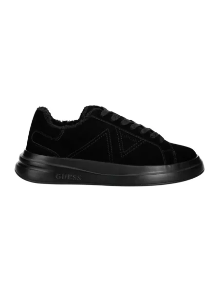 Sneakersy Guess zamszowe czarne