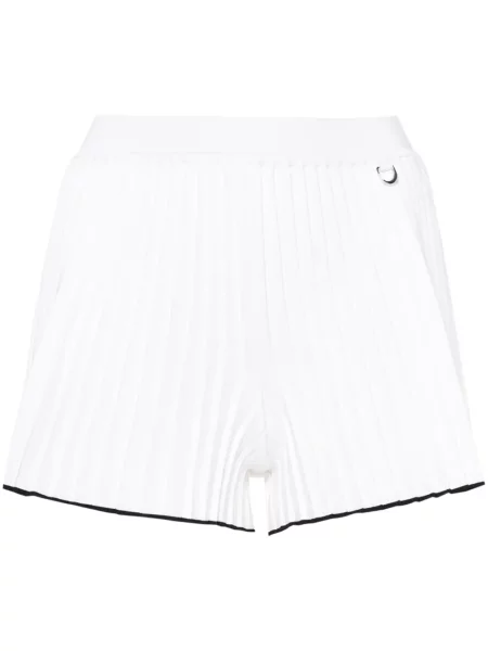 Pantaloni scurți Jacquemus scurte alb