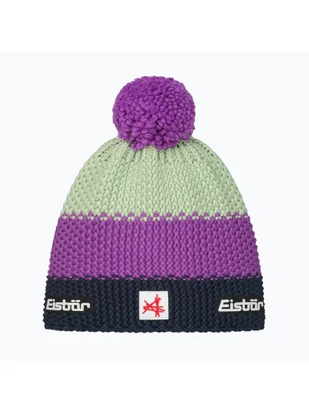 Gyerek téli sapka Eisbar Stan Pompon SA purple. Méret: OS lila