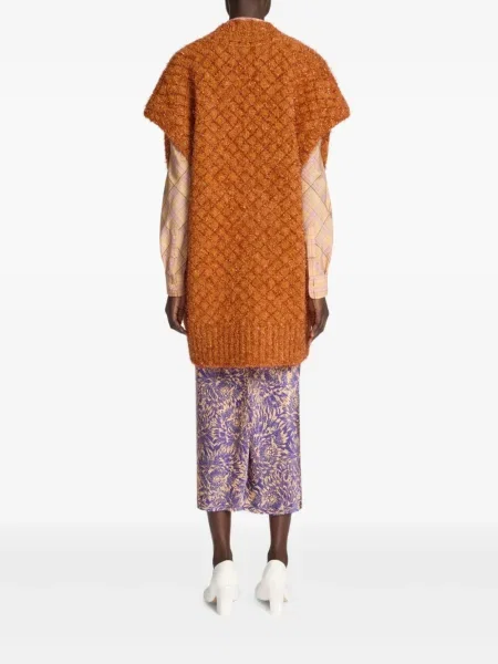 Vestă Dries Van Noten portocaliu