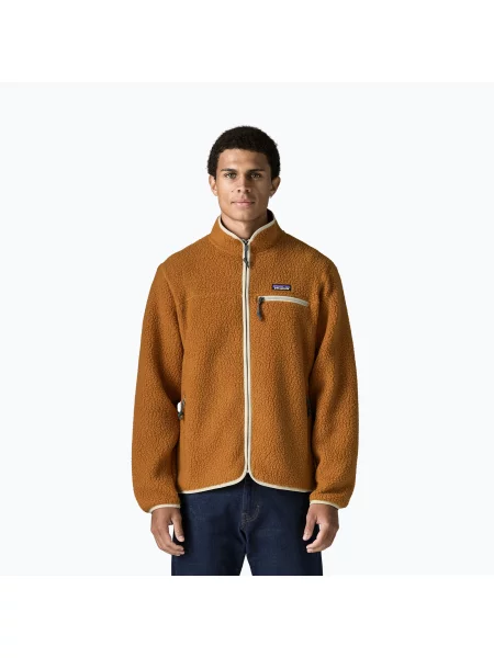 Hanorac din fleece Patagonia din fleece retro maro