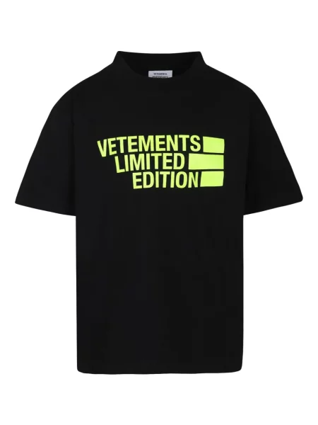Koszulka dziecięca Vetements czarna
