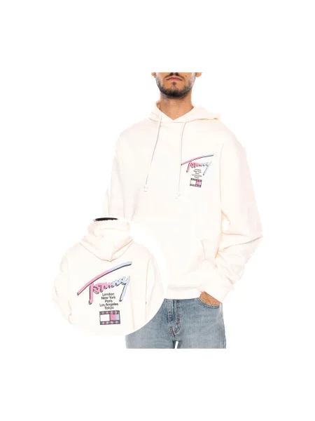 Bluza Tommy Hilfiger z logo biała
