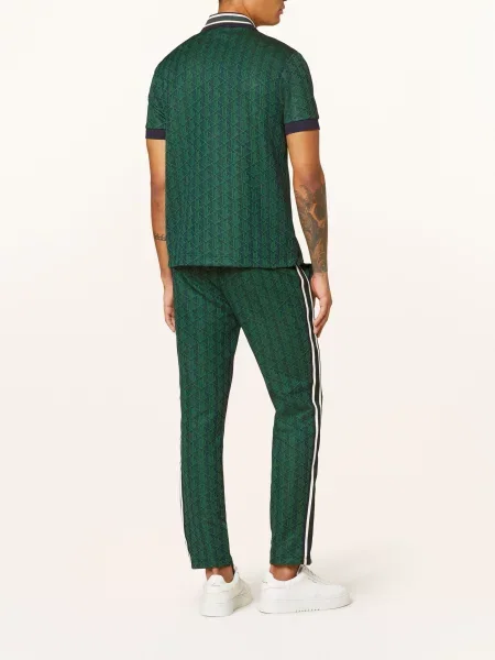 Lacoste Koszulka Polo Z Dżerseju blau zielone