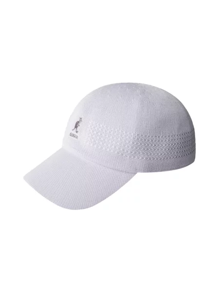 Czapka z daszkiem Kangol w tropikalny nadruk biała