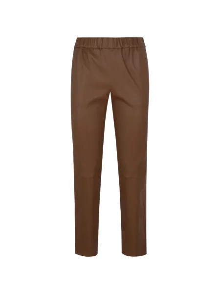 Pantaloni Enes maro